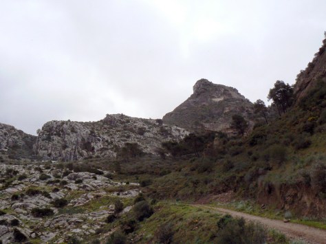 Nuestro objetivo El Convento al fondo.