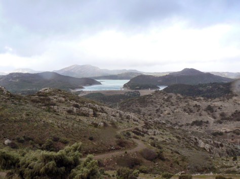 Pantano del Guadalhorce.