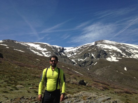Vistas de la ruta, llegando al cortafuegos.