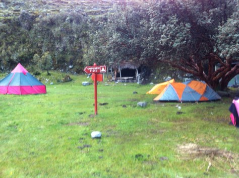 Campamento de Cebollapampa.