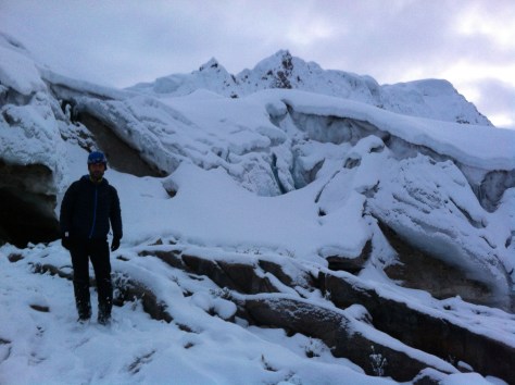 Glaciar y Nevado Pisco.