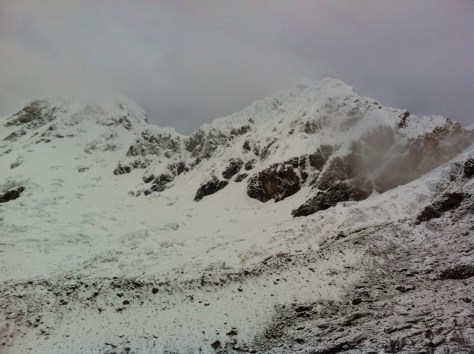 Glaciar de los Huandoys.