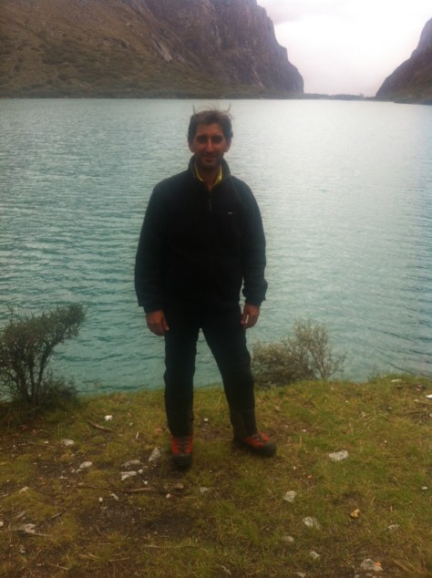 Laguna de Llanganuco.