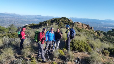 Otra foto en la cresta.