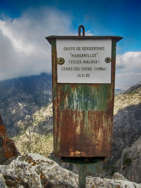 Buzón en la cumbre.