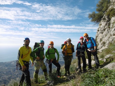 Vistas increibles y todo el grupo.