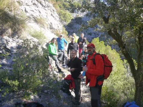 Primer avituallamiento.