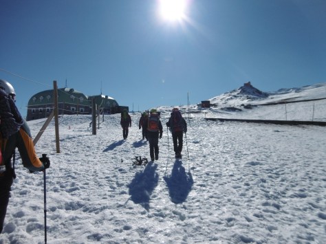 En la Hoya de la Mora en dirección al Observatorio.