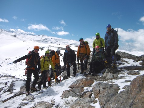 Otra foto del grupo al finalizar esta jornada.