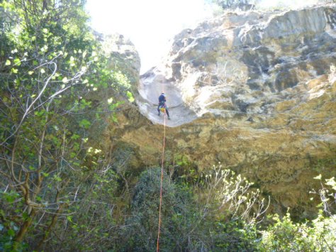 Llegando al desplome.