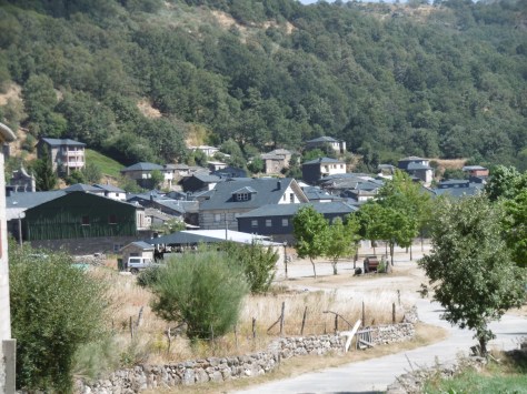 Vista del pequeño pueblo de Porto.