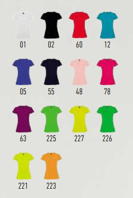 Gama de Colores de Mujer