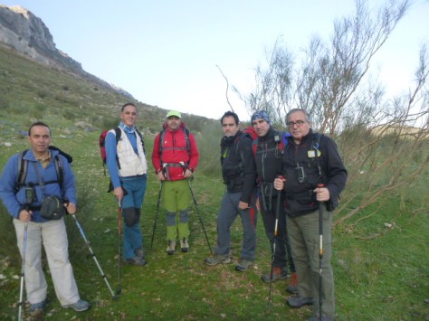 Comienzo de la ruta.